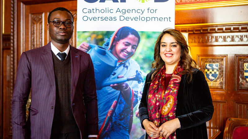 CAFOD campaigner meeting Naz Shah MP