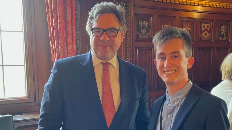 CAFOD campaigner meeting Jeremy Quin MP