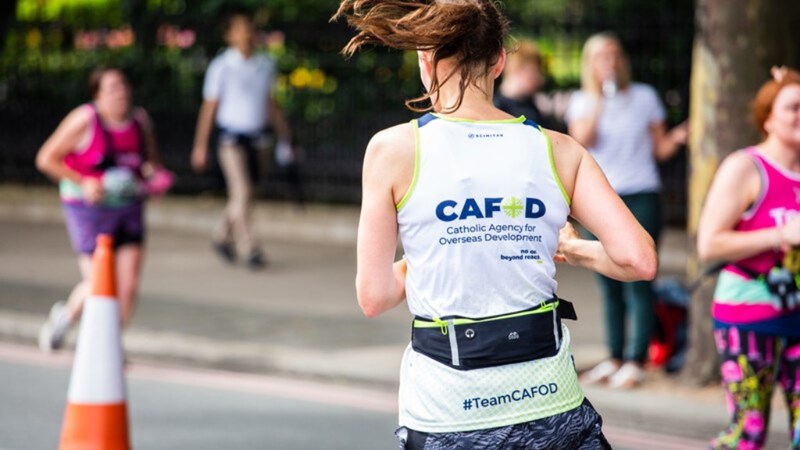 CAFOD runner