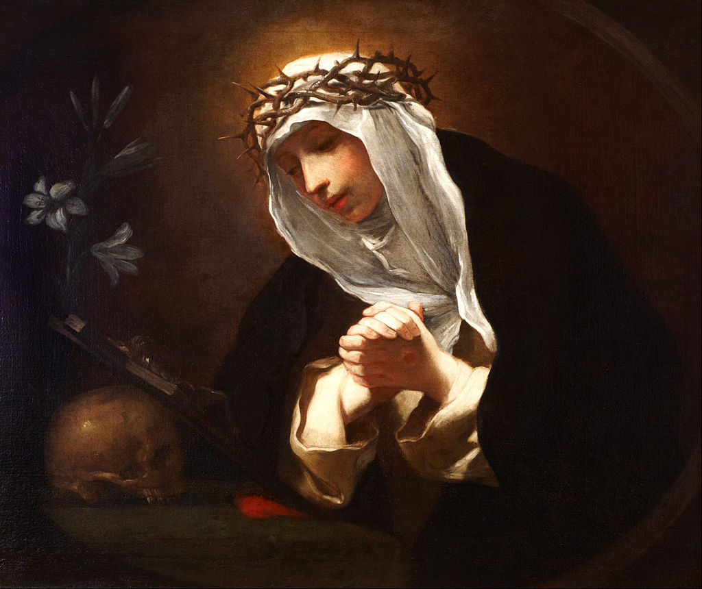  Saint Catherine of Siena, 17th century